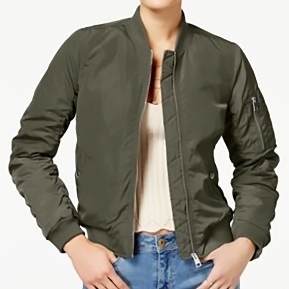 American Rag Jackets & Blazers - American Rag Bomber Jacket Olive
